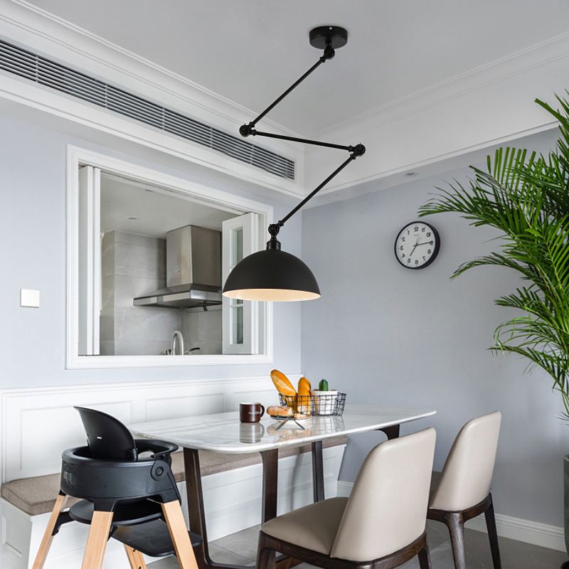 Aria Modern LED Pendelleuchte Schwarz/Rot/Gelb/Grün Ess/Wohn/Schlafzimmer Metall