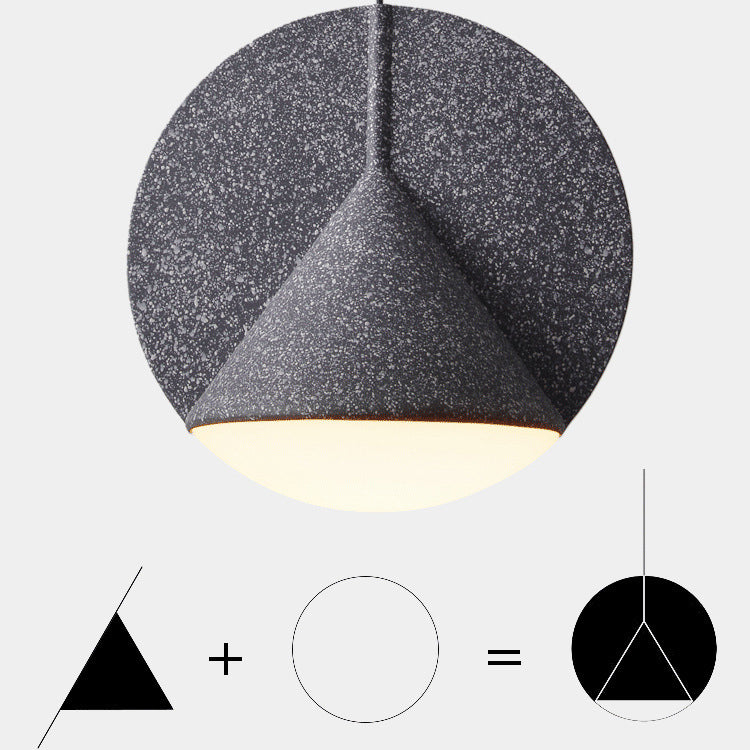 Arisha Modern LED Pendelleuchte Grau/Blau/Gelb/Orange Wohn/Esszimmer Harz