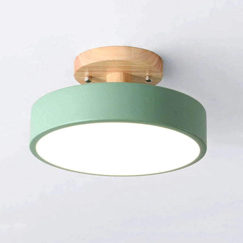 Arisha Modern LED Deckenleuchten 5 Farben Flur Acryl/Holz
