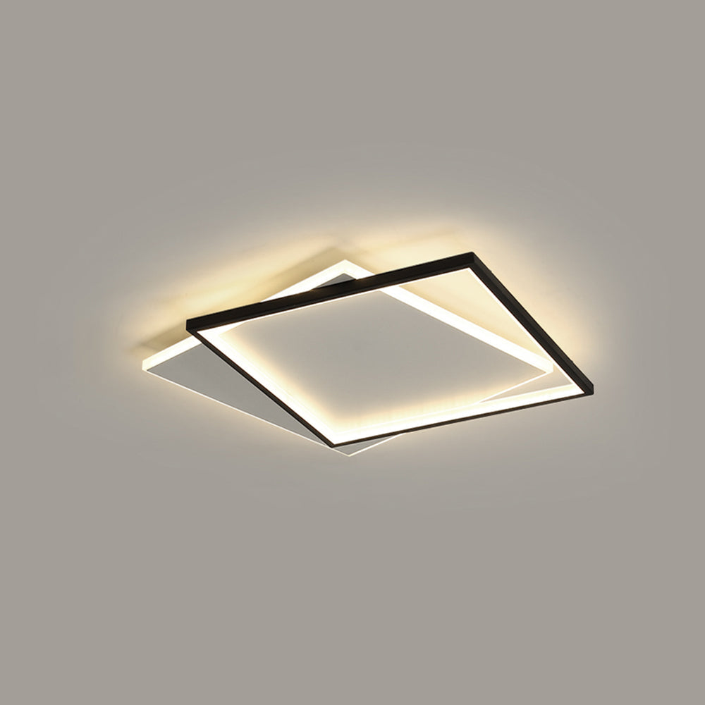 Arisha Modern LED Deckenleuchte Weiß Wohn/Schlafzimmer Metall&Acryl