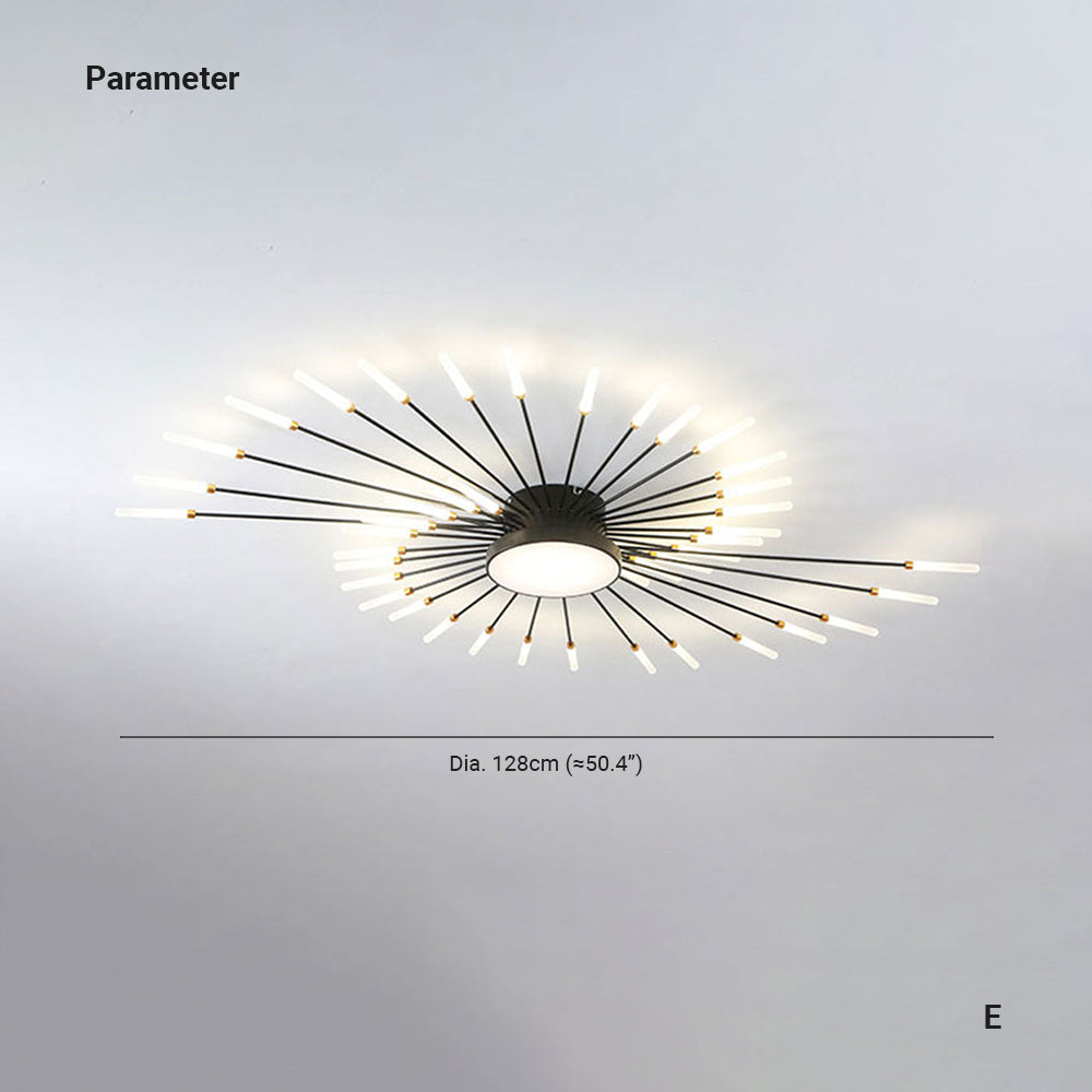 Arisha Deckenleuchte Feuerwerk Modern Design LED Wohnzimmer Schlafzimmer