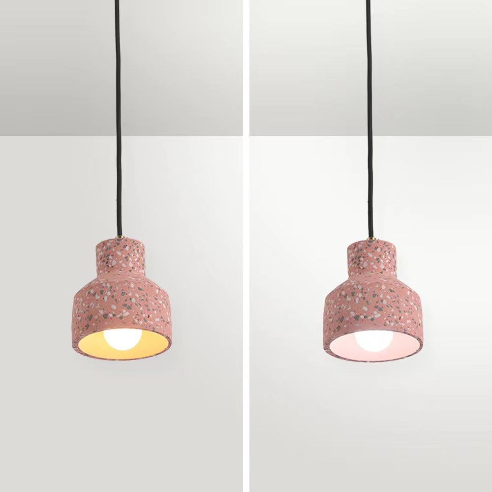 Valentina Modern Kuppel LED Pendelleuchte Schwarz/Blau/Rot/Weiß Esszimmer Metall