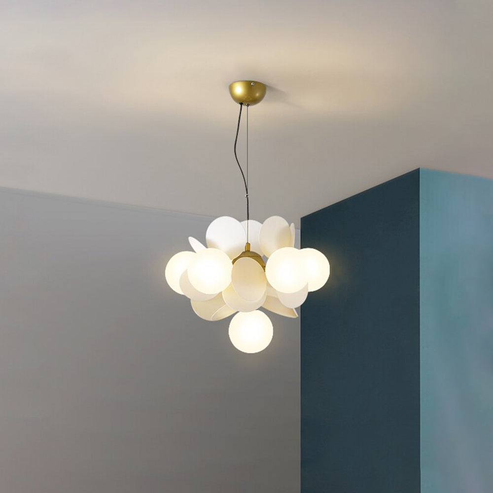 Aria Modern Kronleuchter Weltkugel Kinderzimmer, Mehrfarbig, Metall