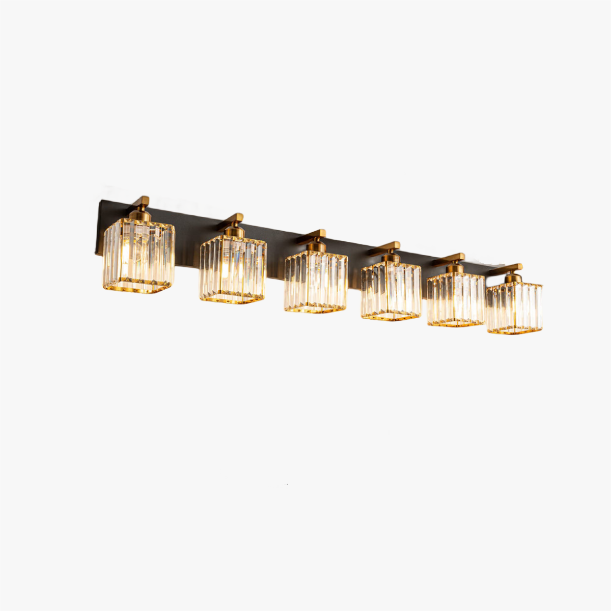 Kristy Design LED Wandleuchte Zweiflamming Kristall Badezimmer