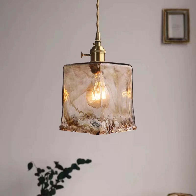 Valentina Pendelleuchte Vintage LED Metall Glas Esszimmer Wohnzimmer Schlafzimmer