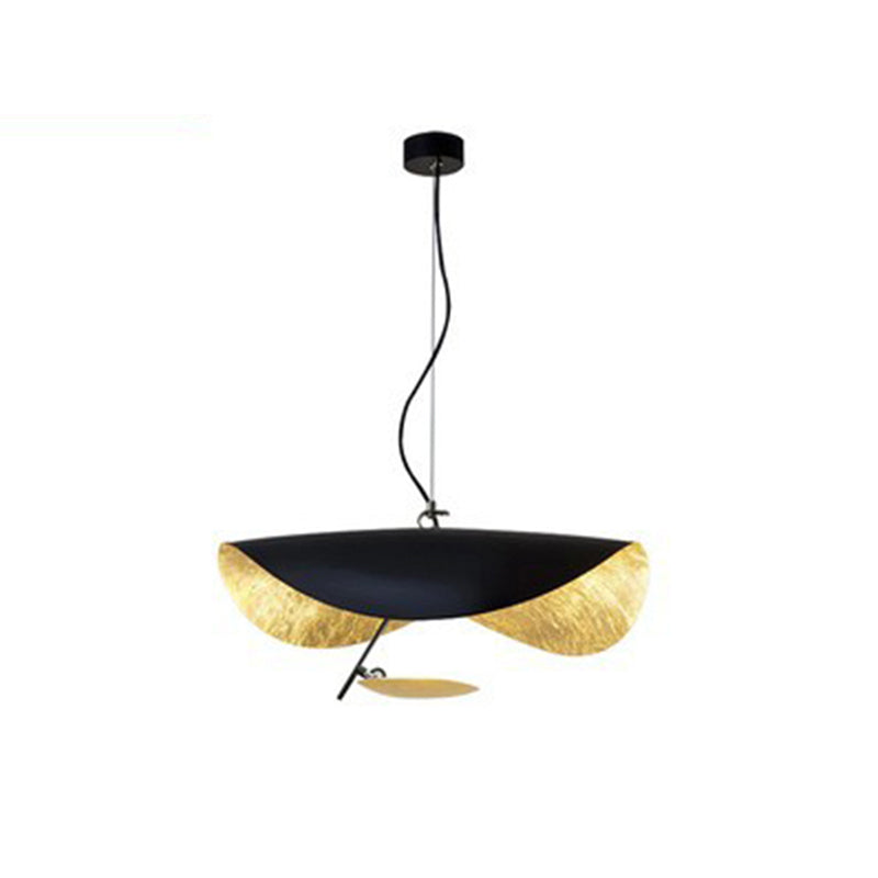 Arisha Design LED Pendelleuchte/Denkenleuchte Gold/Schwarz Wohnzimmer