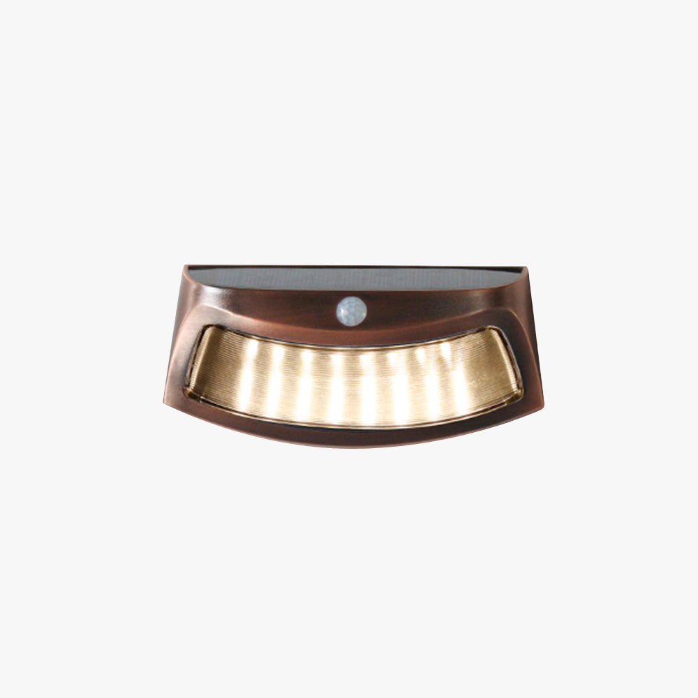 Ray Modern LED Solar Außenwandleuchte Metall Acryl Garten Terrasse