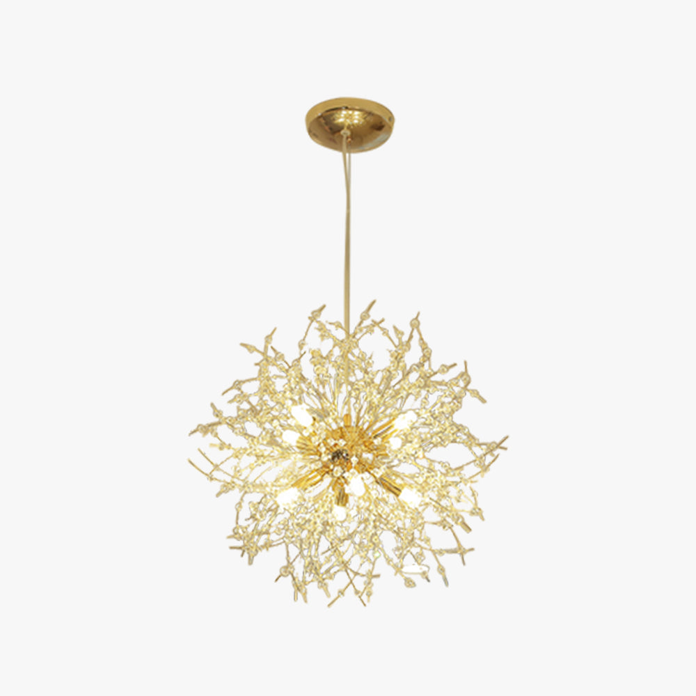 Kristy Pendelleuchte Hängelampe Gold Ess/Wohnzimmer Modern Design LED