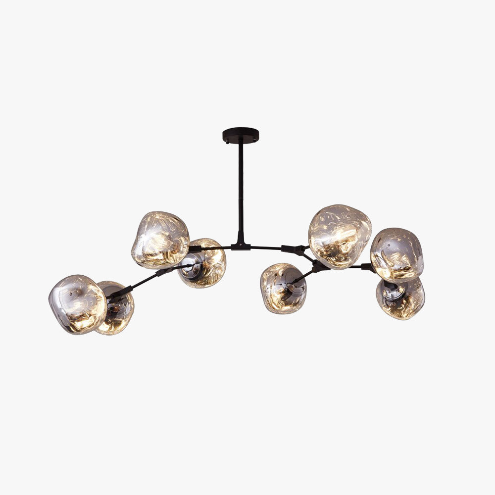 Arisha Modern Kugel LED Pendelleuchte Rosegold/Gold/Chrom Wohn/Schlafzimmer Metall&Acryl