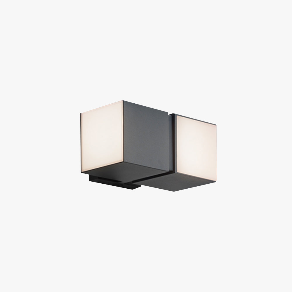 Ray Modern Geometrie LED Außenwandleuchte Flur Metall&Acryl Drehbar 12CM/13CM/15CM/21CM/49CM Lang
