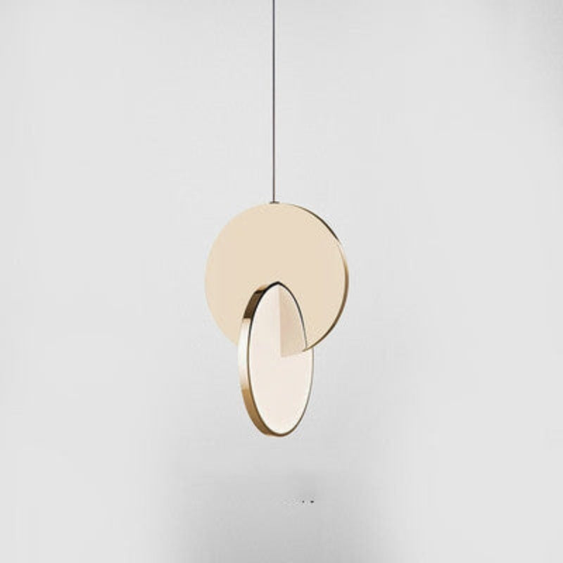 Arisha Modern LED Pendelleuchte Gold/Silver Schlaf/Wohn/Esszimmer Metall
