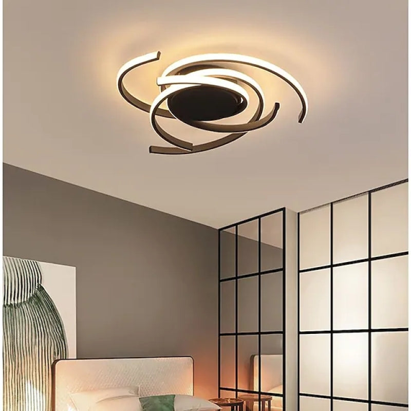 Arisha Moderne LED Deckenleuchte Metall Silikon Wohnzimmer Schlafzimmer