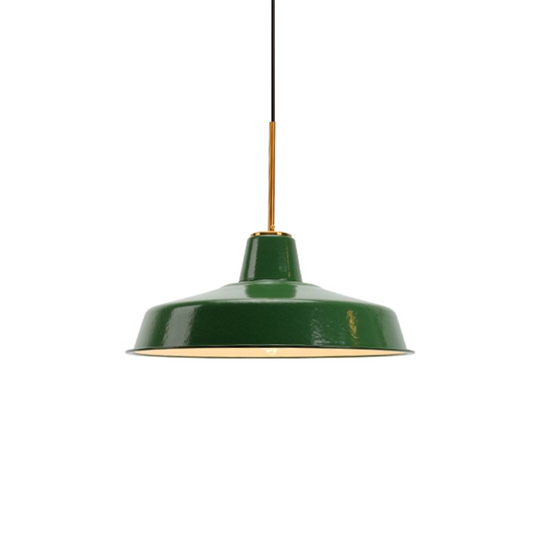 Cairns Modern Scheune&Kegel Pendelleuchte Grün Schlaf/Wohn/Esszimmer Metall ∅37/40CM
