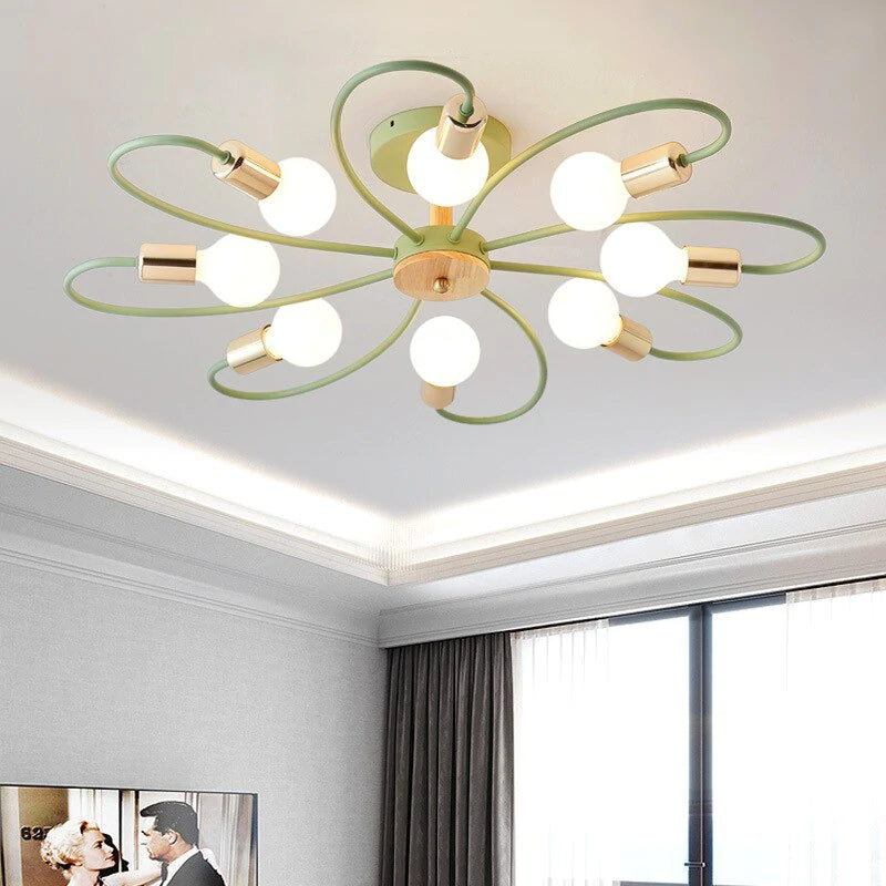 Arisha Arisha LED Deckenleuchte Wohnzimmer/Arbeitszimmer Metall