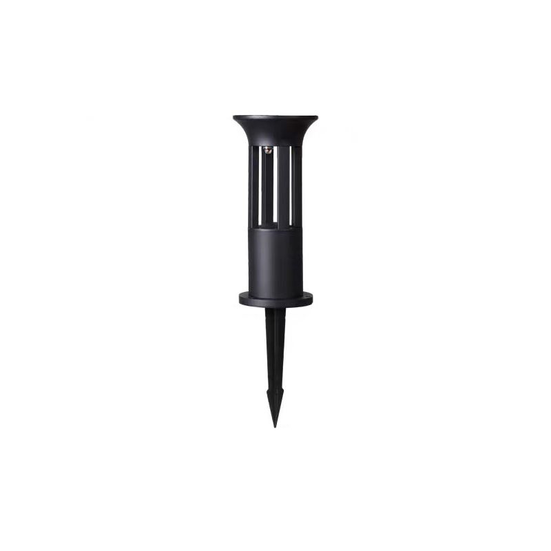 Ray Modern LED Außenleuchte Geometrisch Solar Schwarz Garten/Terrasse Metall