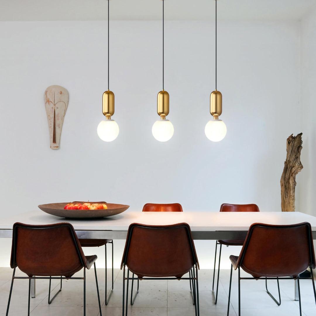 Carter moderne Pendelleuchte aus Glas