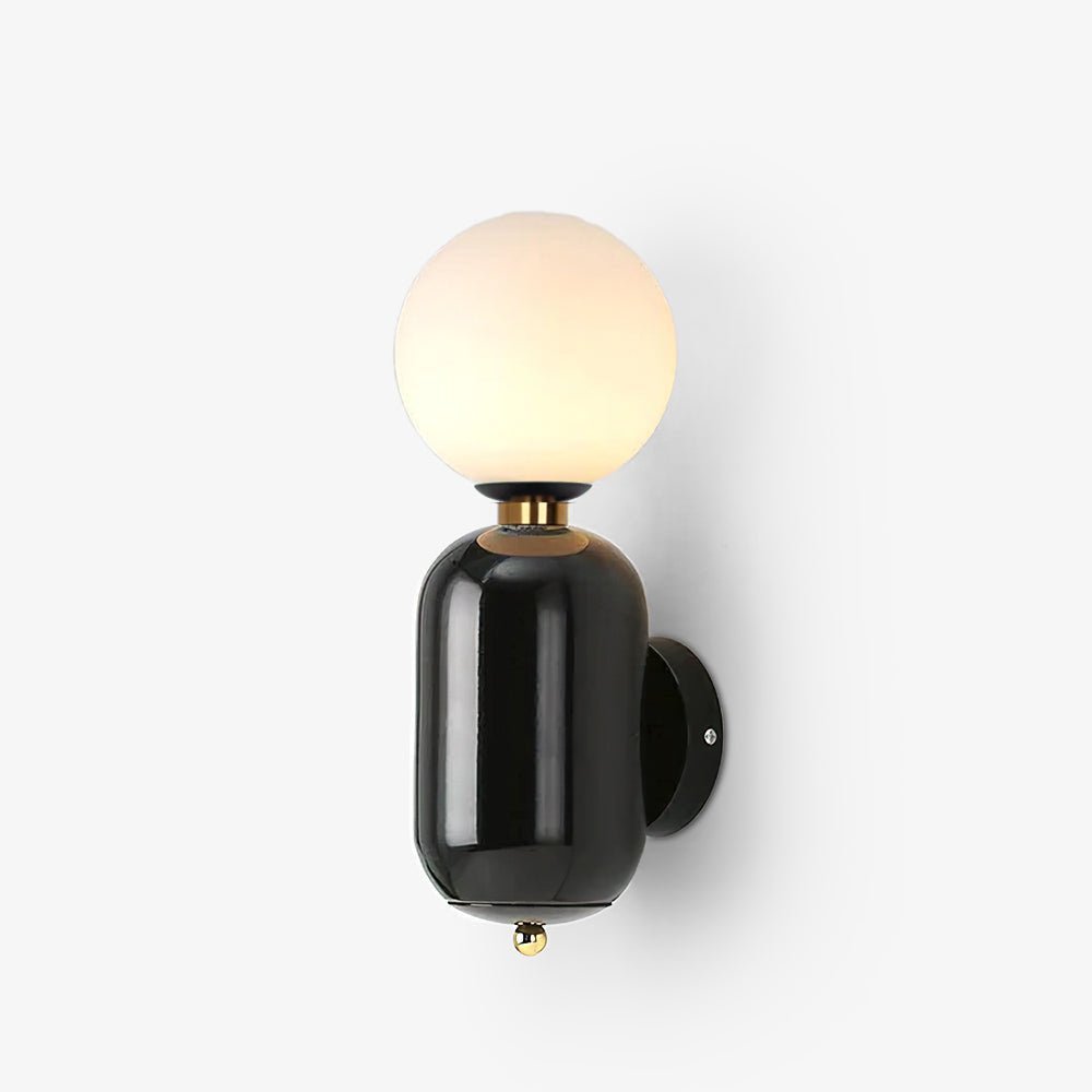 Celorina zeitgenössische minimalistische Wandleuchte aus Glas