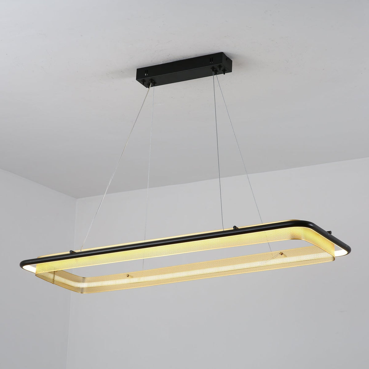 Erveliel zeitgenössischer minimalistischer LED-Kronleuchter
