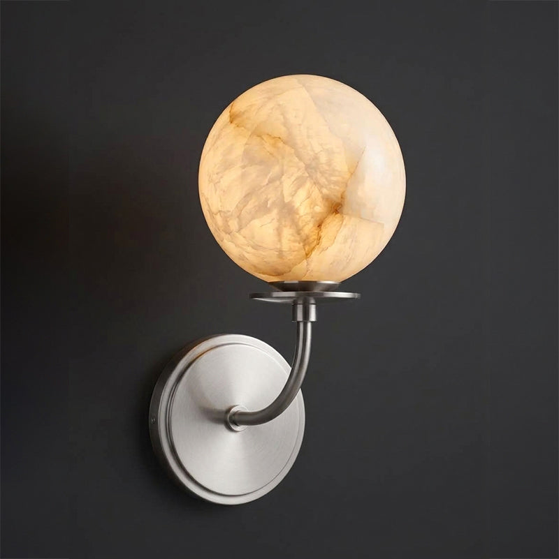 Dovenhurst Alabaster-Wandleuchte