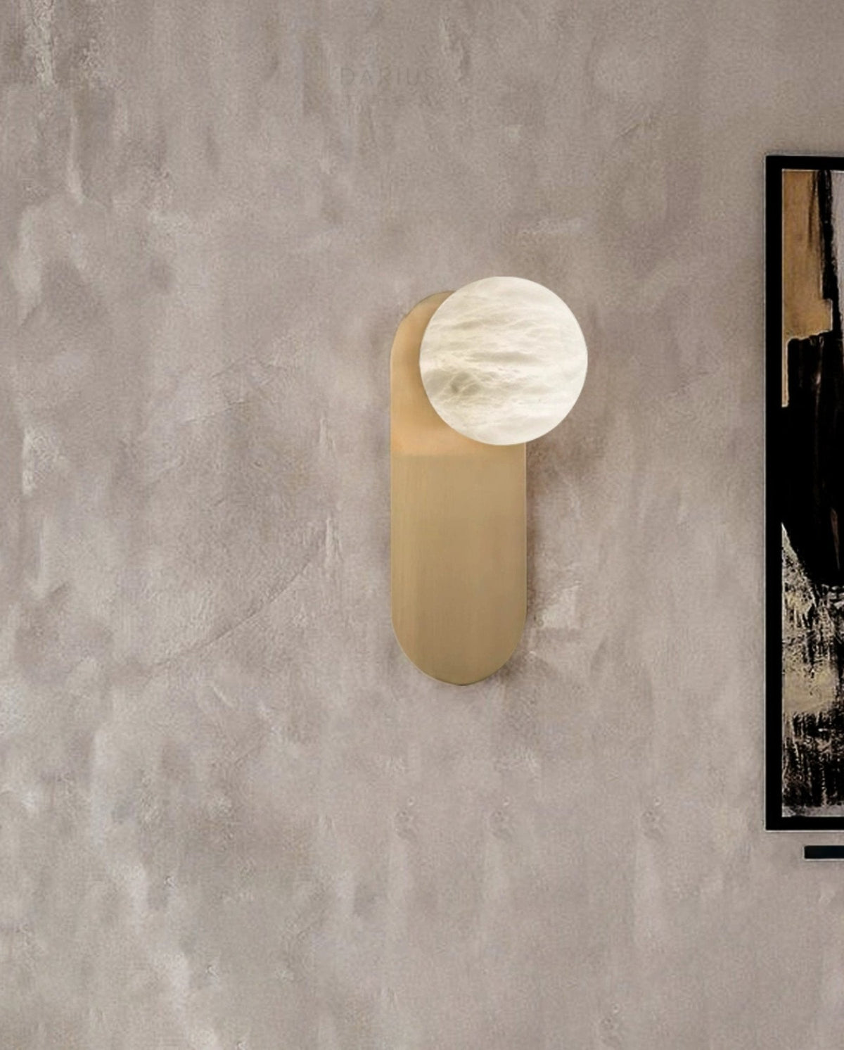 Cuzorion Alabaster Wandleuchte