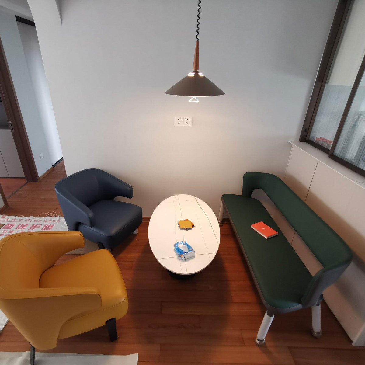 Jolvin zeitgenössische minimalistische Retro-Pendelleuchte