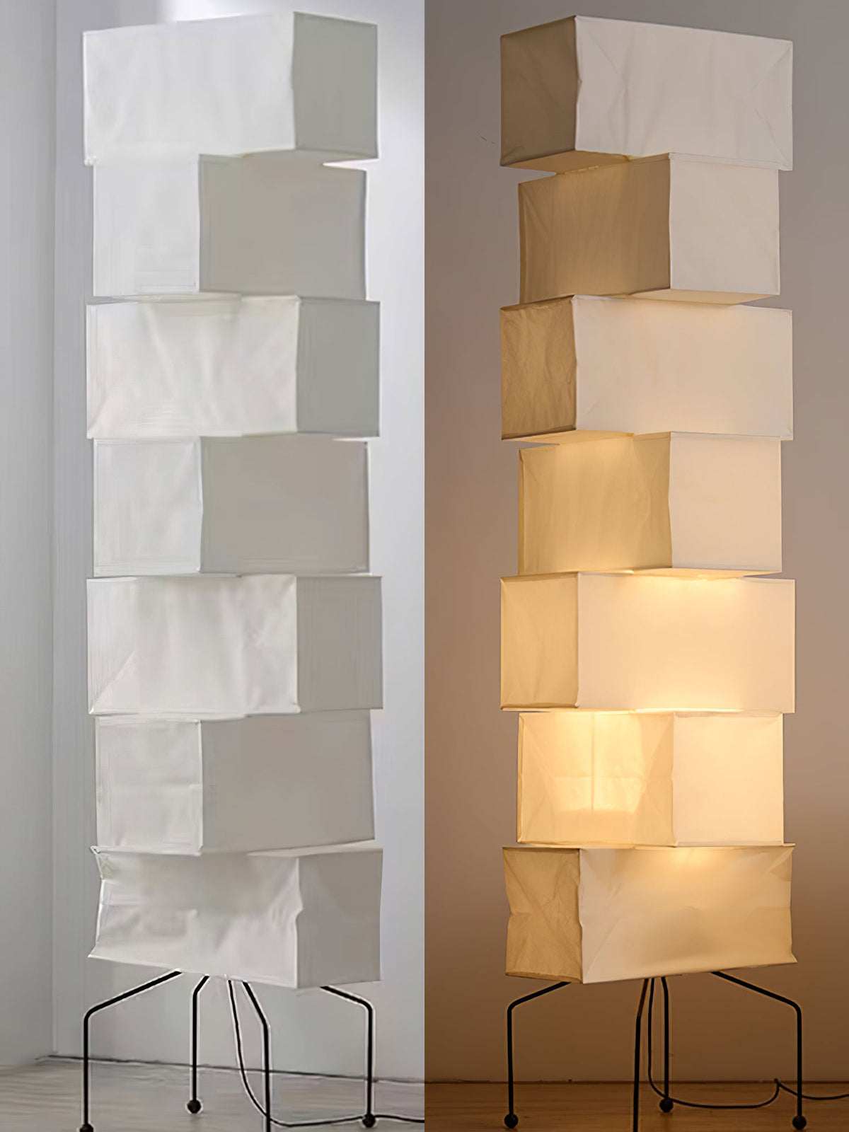 Avara Papier-Stehleuchte