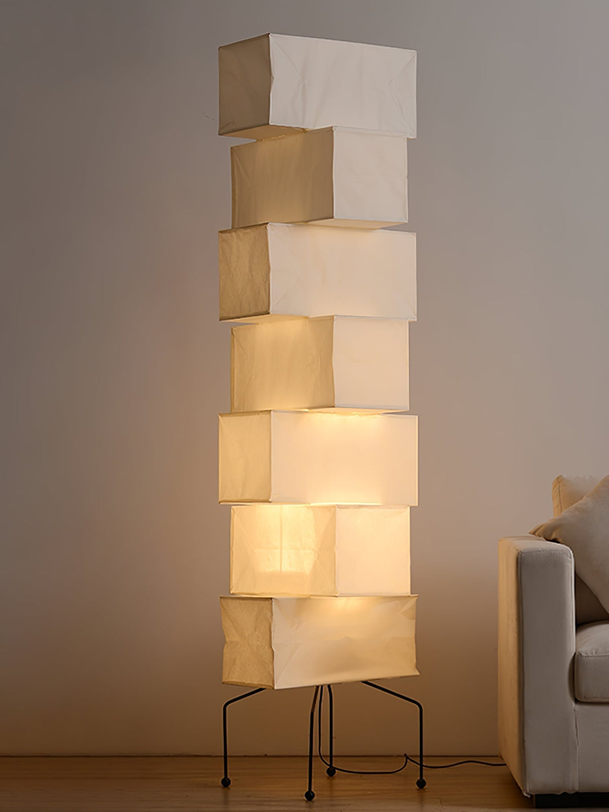 Avara Papier-Stehleuchte