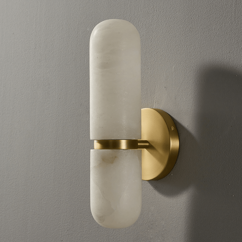 Ismerie Alabaster Wandleuchte