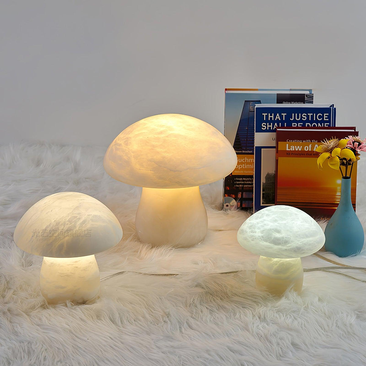 Eirarena Alabaster-Tischleuchte