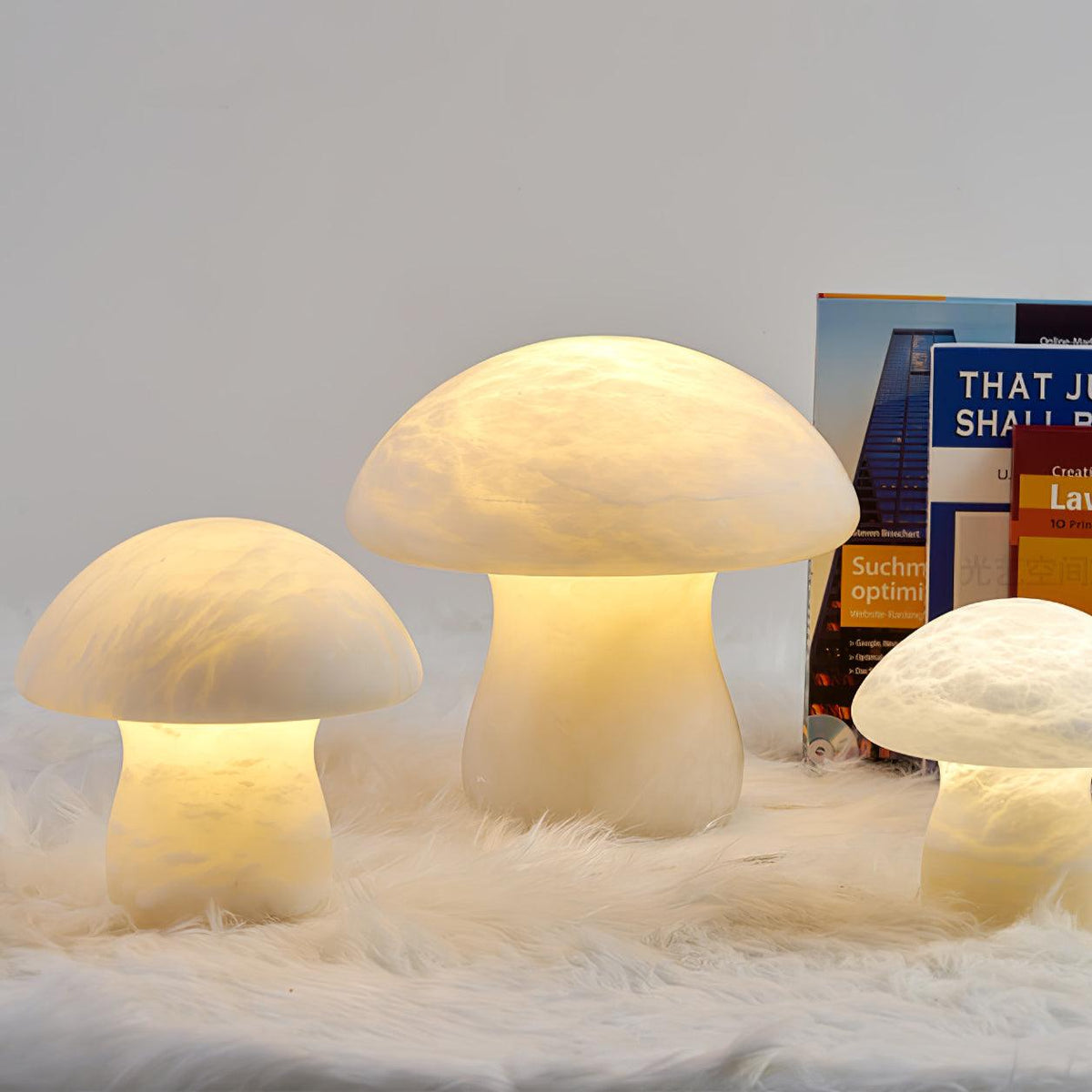 Eirarena Alabaster-Tischleuchte