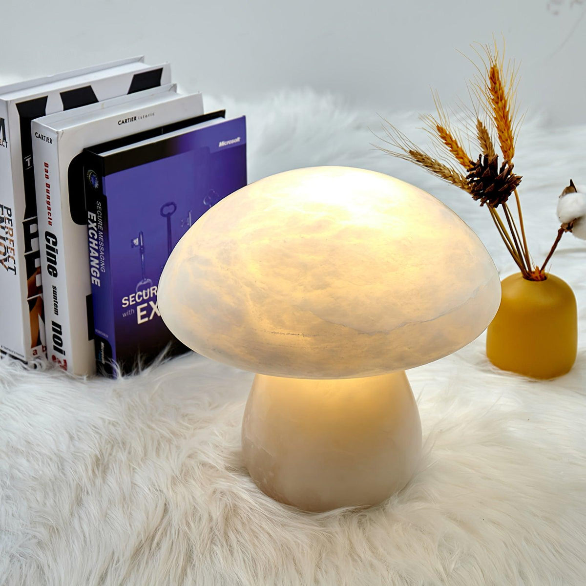 Eirarena Alabaster-Tischleuchte