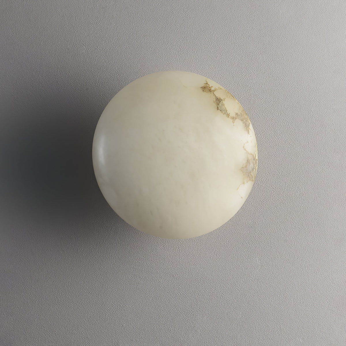 Vanorara Minimalistische Alabaster-flache Deckenleuchte
