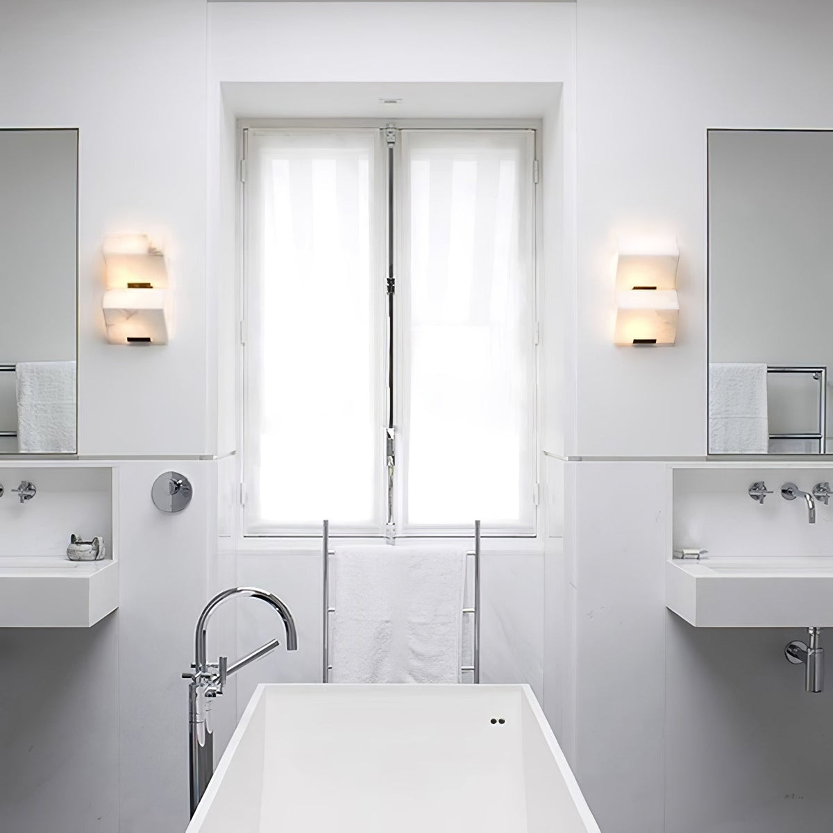 Orien Alabaster Wandleuchte
