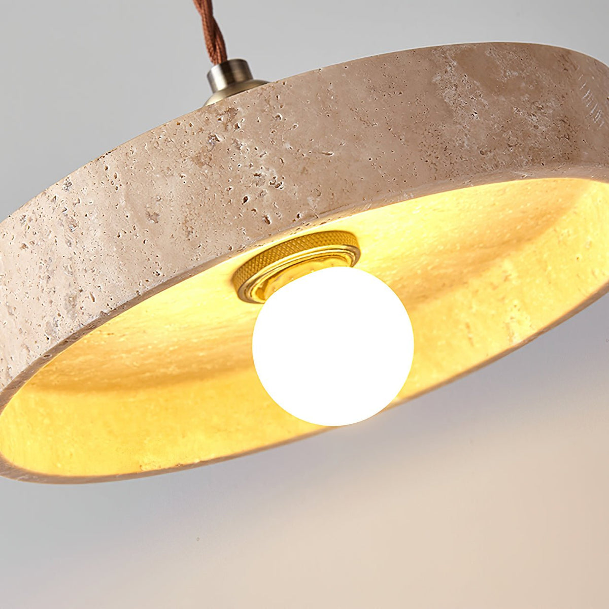 Qisk Travertine Pendelleuchte