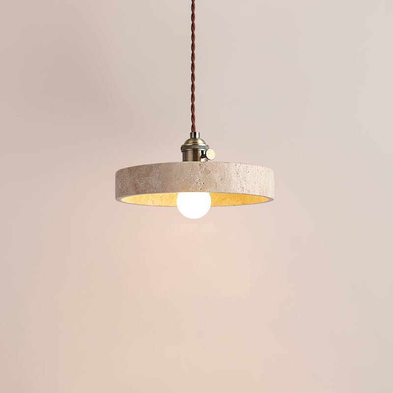 Qisk Travertine Pendelleuchte