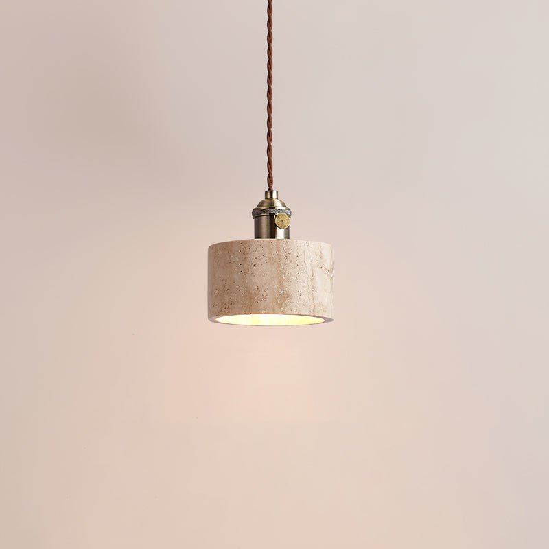 Qisk Travertine Pendelleuchte