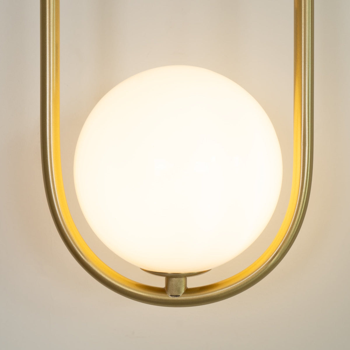 Glode Wandleuchte Loop Rahmen Kugel Kunst Minimalistisch Schlafzimmer | Cielum