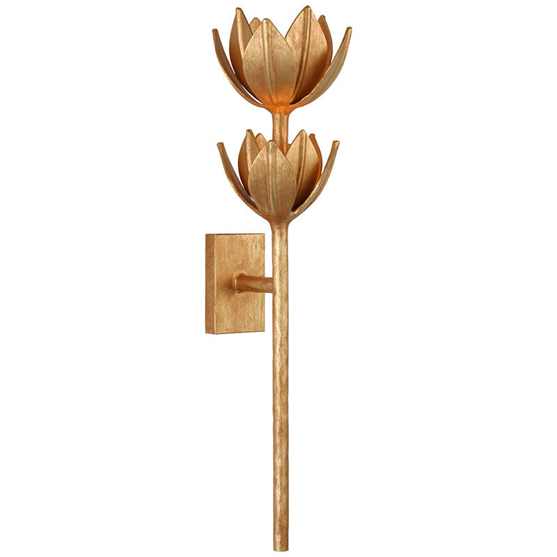 Ulfuvyn zeitgenössische minimalistische Wandleuchte aus Antikmessing