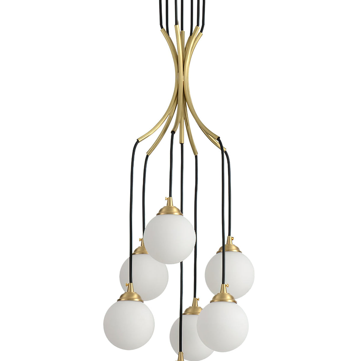 Zoruvyi modern minimalistisch Ball Drop Glas Kronleuchter