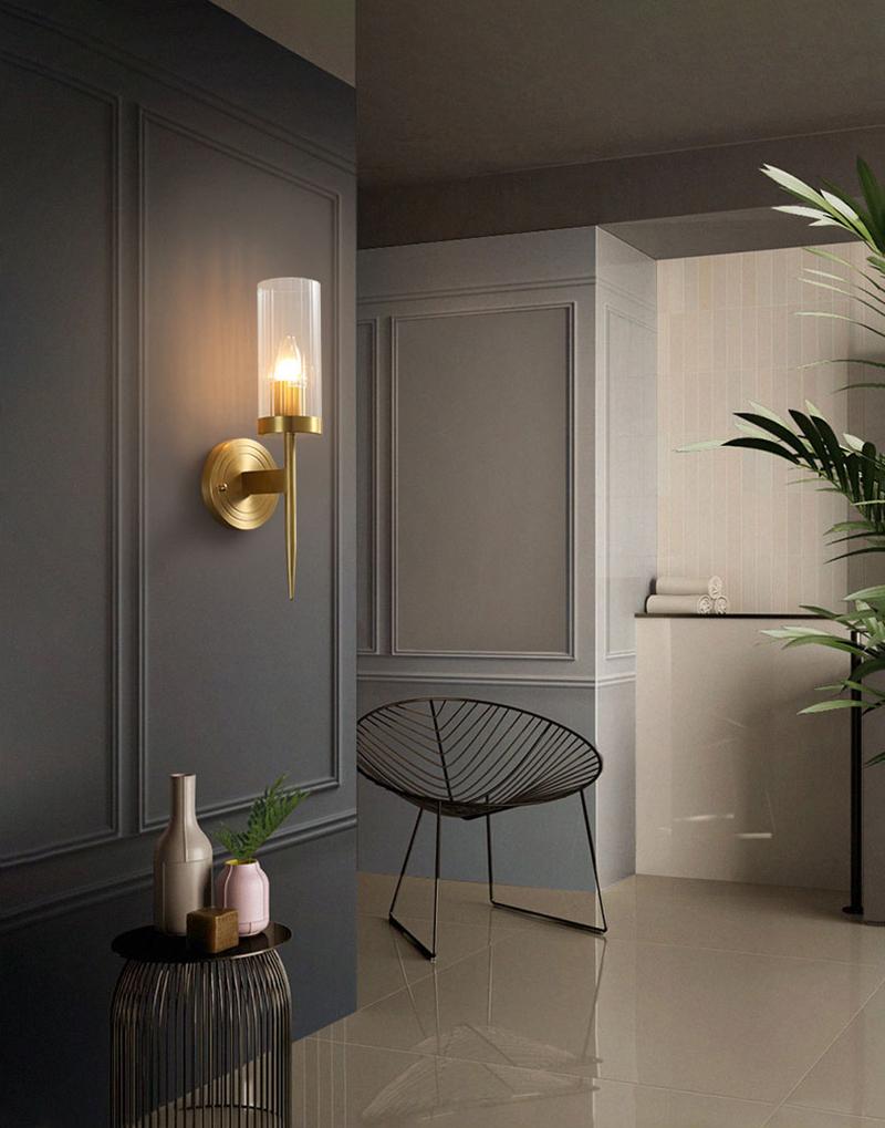 Vilaeisra Elegance Vintage-Glas-Wandleuchte
