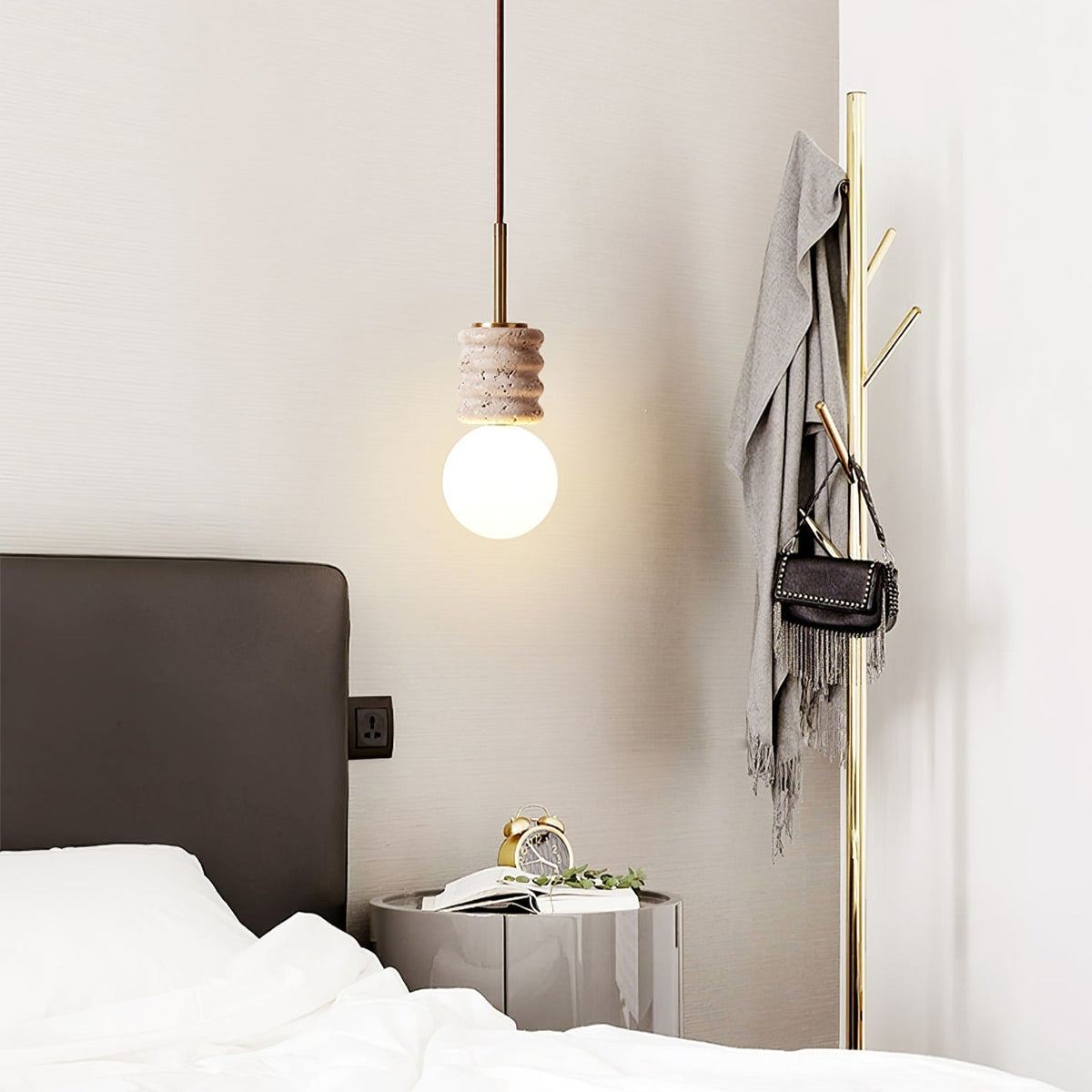 Akls Travertine Pendelleuchte