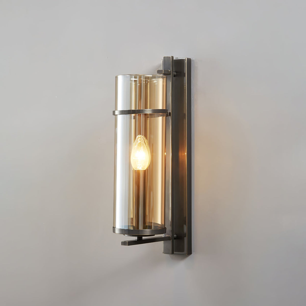 Niroxen Premium zeitgenössische Kunstglas-Wandleuchte