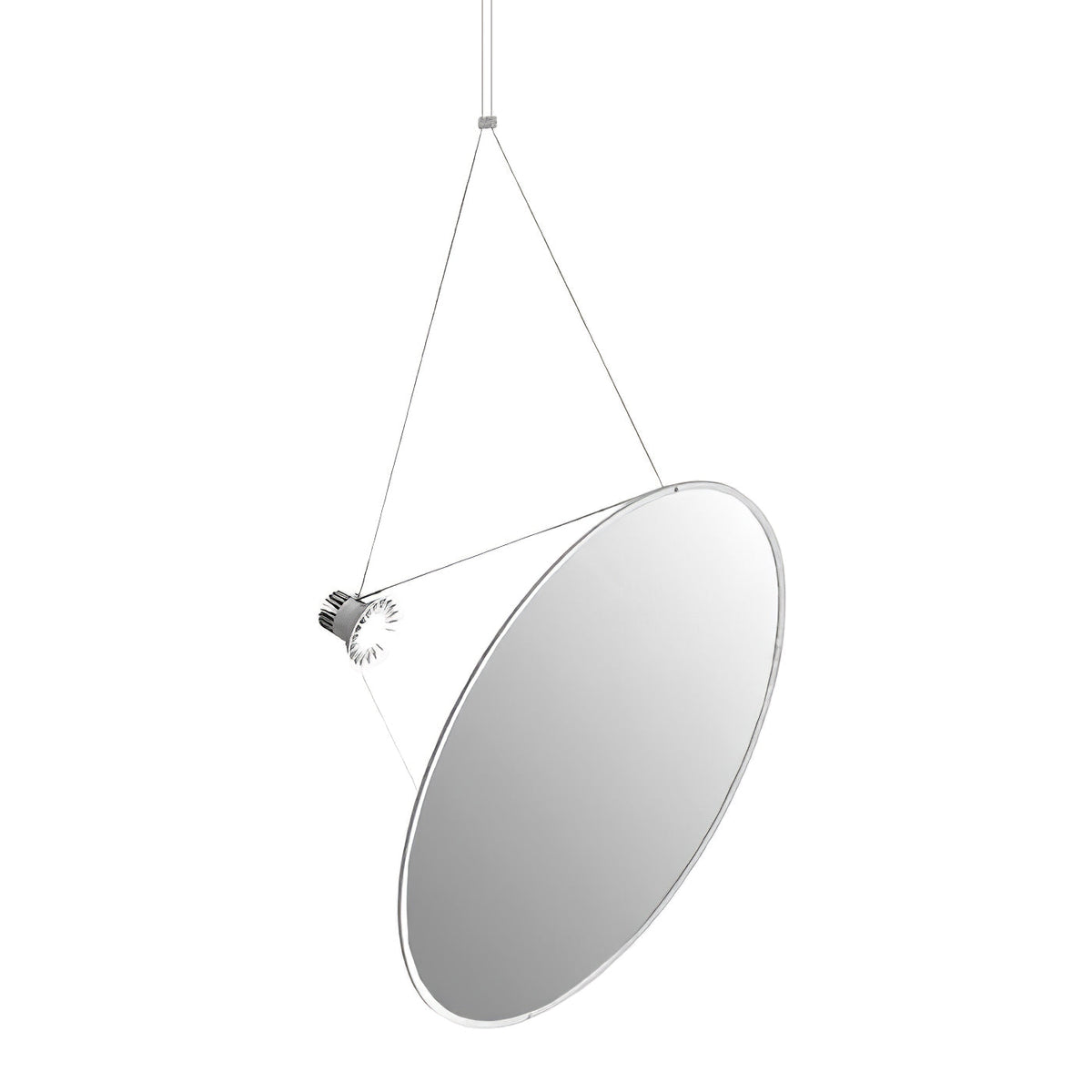 Brio Pendelleuchte aus Stahl im minimalistischen Stil