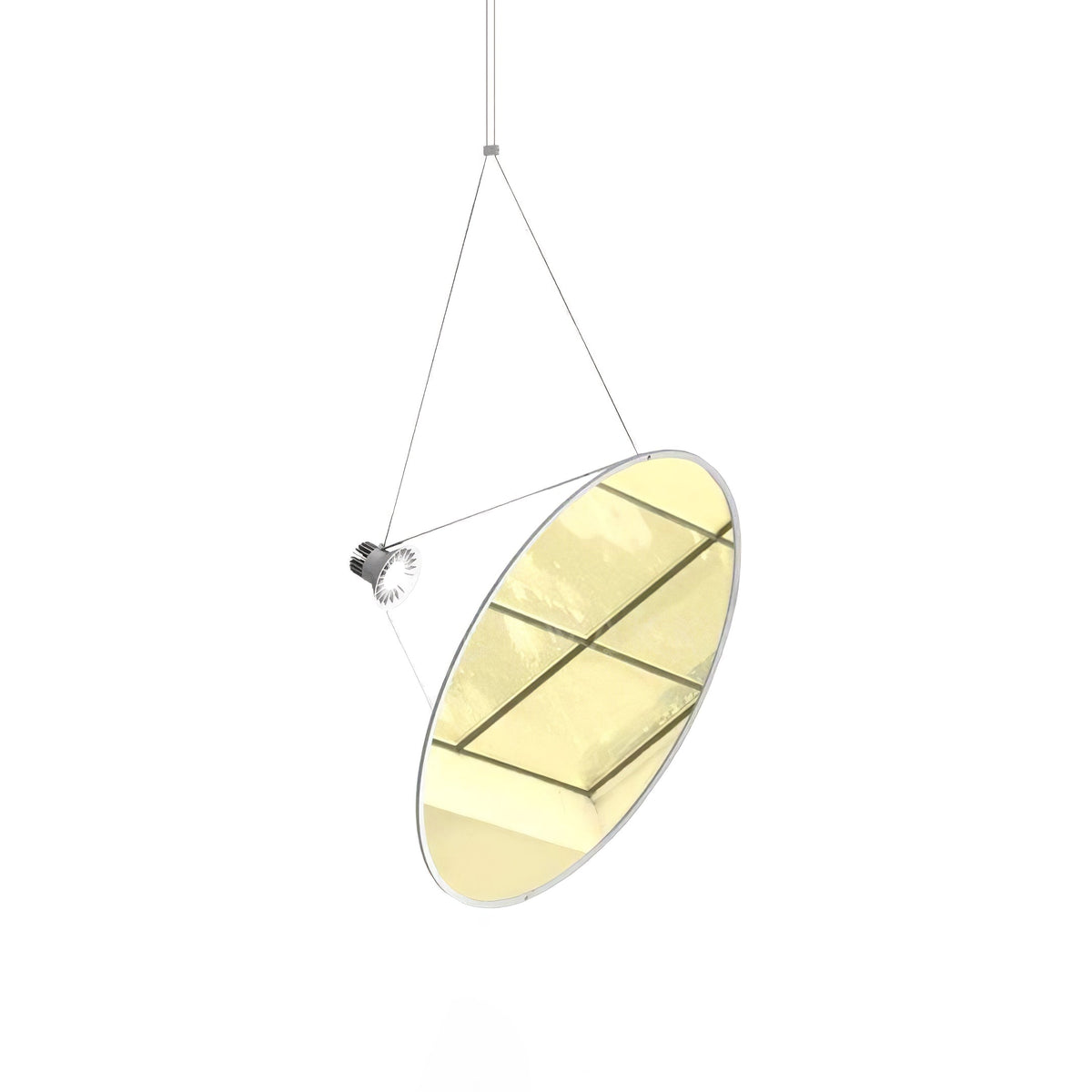Brio Pendelleuchte aus Stahl im minimalistischen Stil