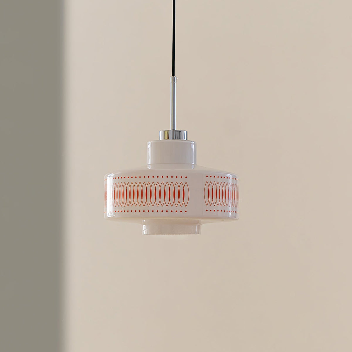 Aelaris Vintage-Glas-Pendelleuchte
