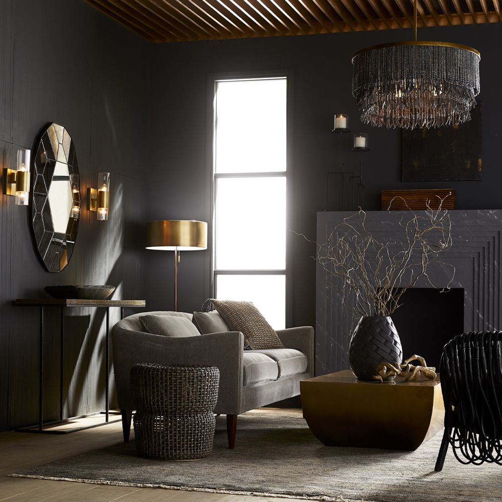 Ljomuvyn Kronleuchter im postmodernen Luxus-Stil aus Holz und Metall