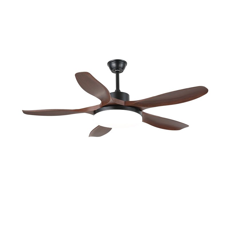Arysen zeitgenössische Deckenventilator mit Beleuchtung aus Holz