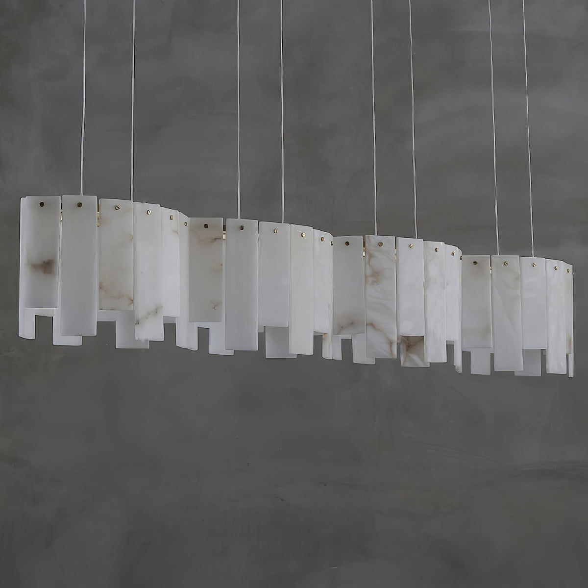Cavelan Cluster Alabaster Pendelleuchte