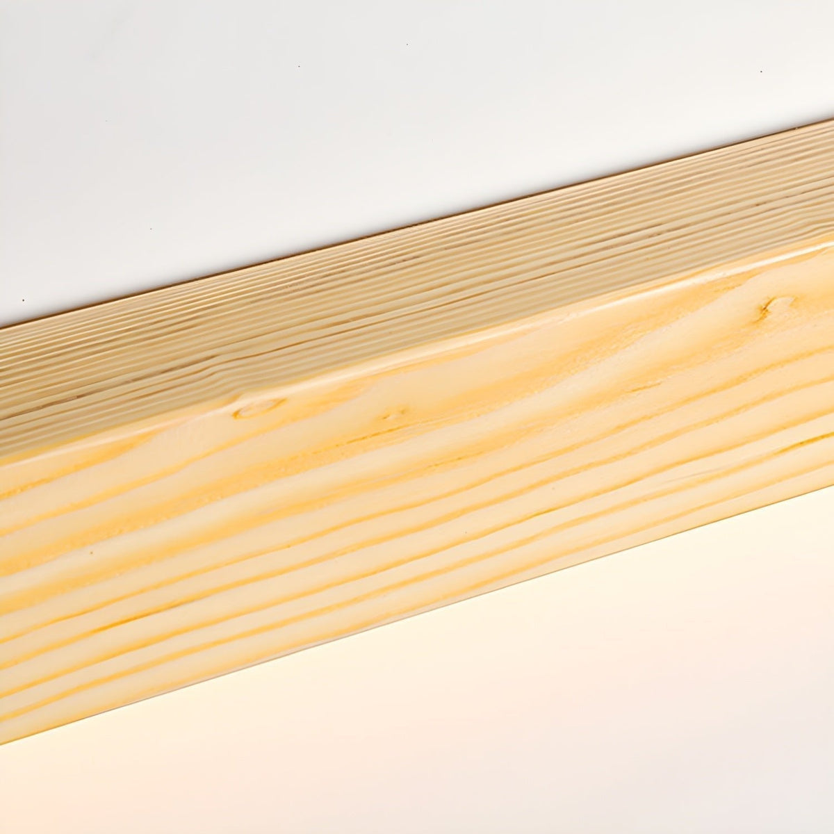Elvivine Wandleuchte Holz Linear Minimalistisch LED