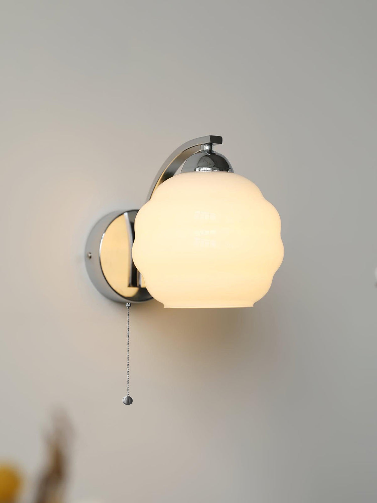 Jasenor Beauty Premium zeitgenössische Kunstglas-Wandleuchte